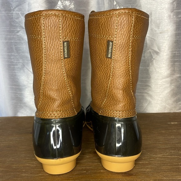 JBU by Jambu Women’s 8M Waterproof Faux Fur Rain Snow Mid Calf Boots - Picture 3 of 7